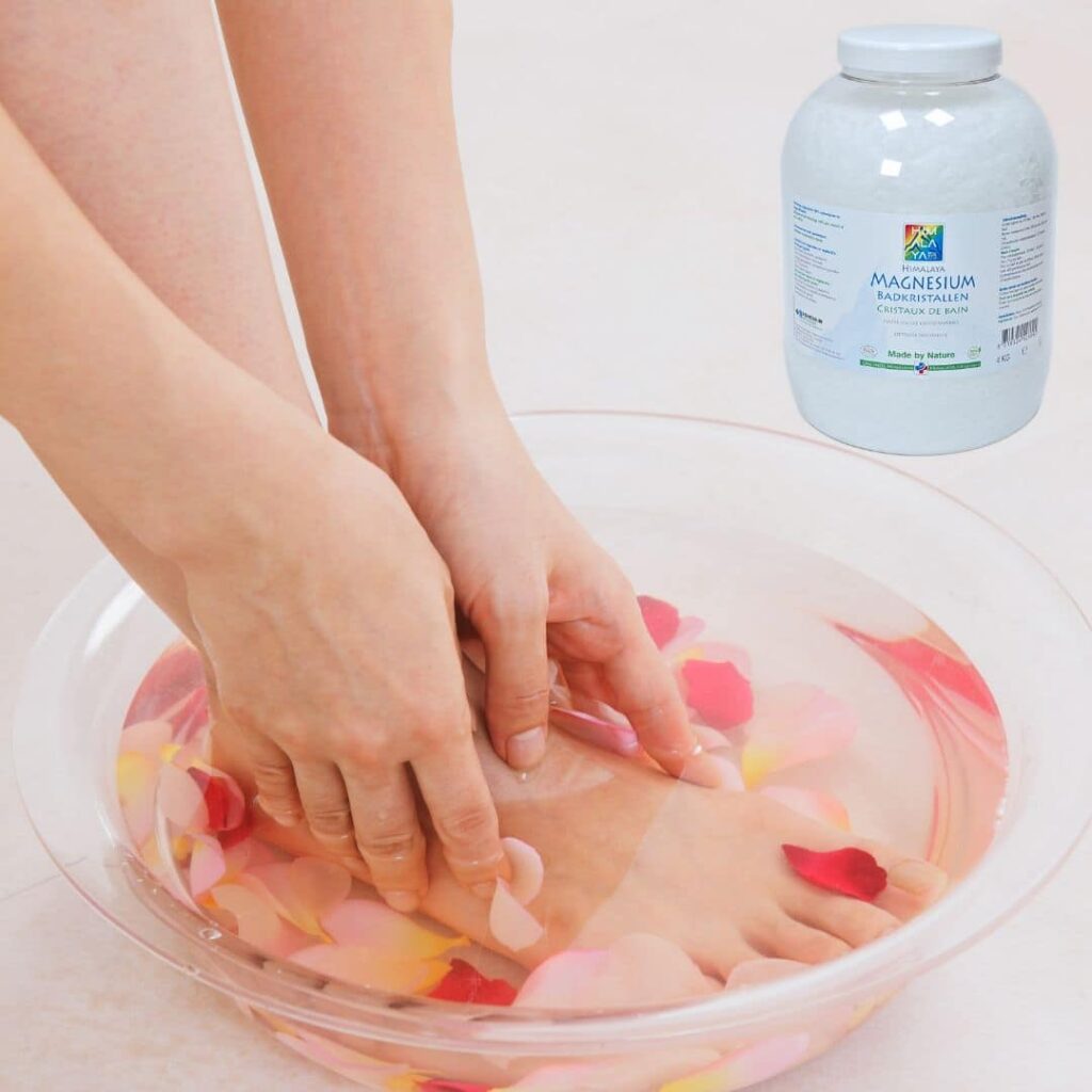 Himalaya magnesiumvlokken aanbieding voetbad